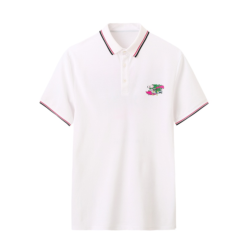 马克华菲Polo衫男士夏季字母印花撞色短袖休闲港风男上衣潮