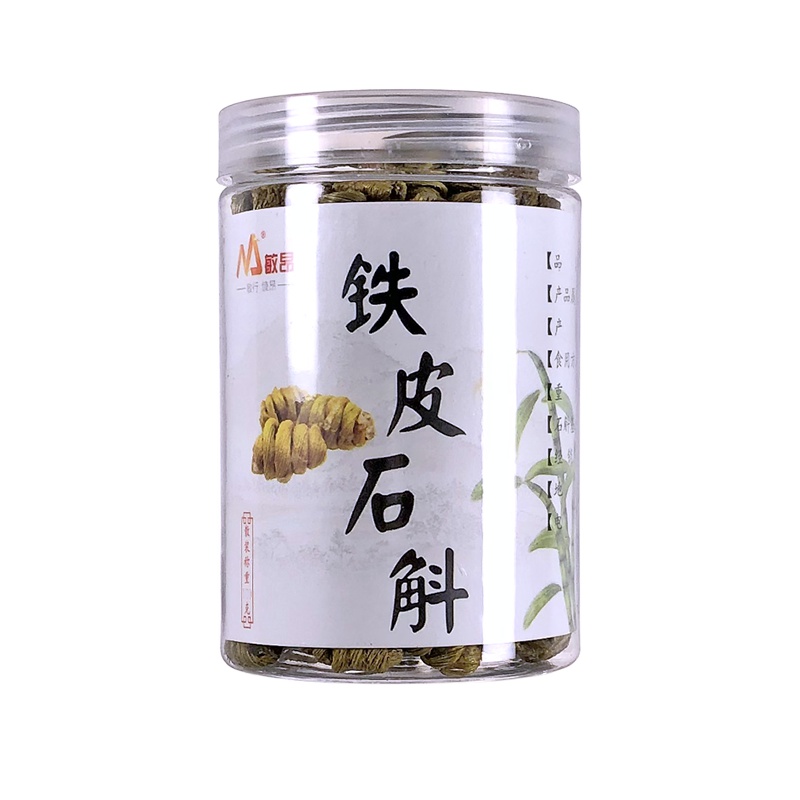 敏昂(M)铁皮石斛枫斗 50克 乐清雁荡山铁皮枫斗干条炖汤煮水泡茶