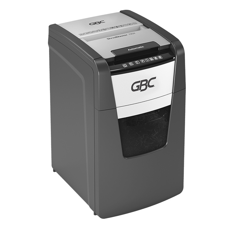 杰必喜(GBC)Auto+150X办公商用全自动碎纸机 4级保密150张全自动粉碎机30分钟持续碎纸