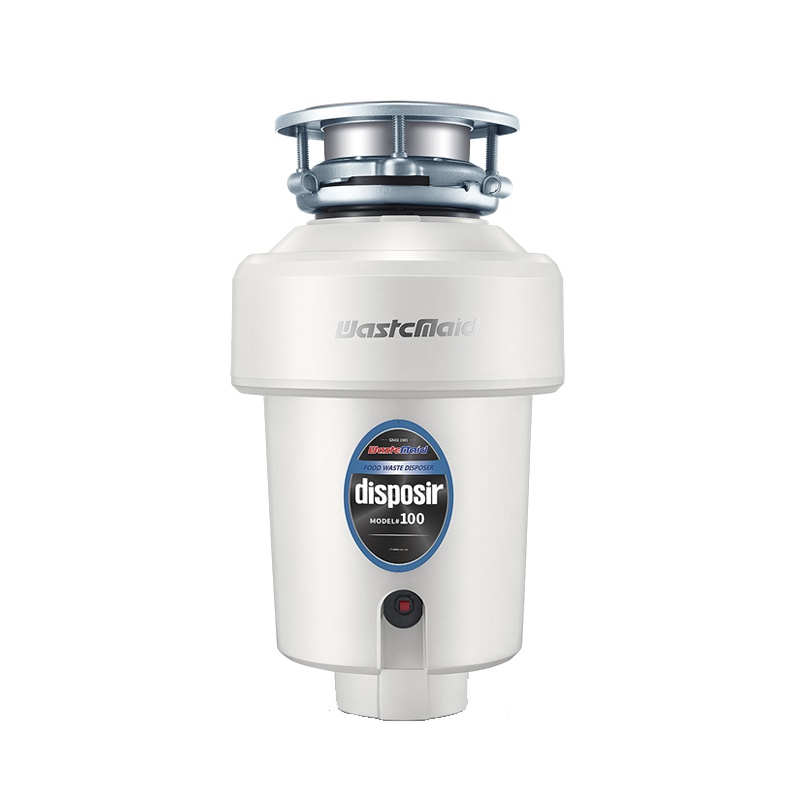 唯斯特姆wastemaid 家用厨房垃圾处理器 厨余餐余粉碎机 智能关机垃圾处理机D100RST 全自动静音 水槽粉碎机