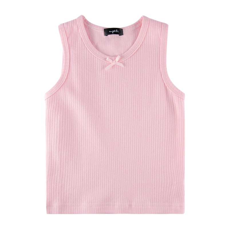 angeeb宝贝心语四季男女童背心纯棉打底吊带宝宝背心