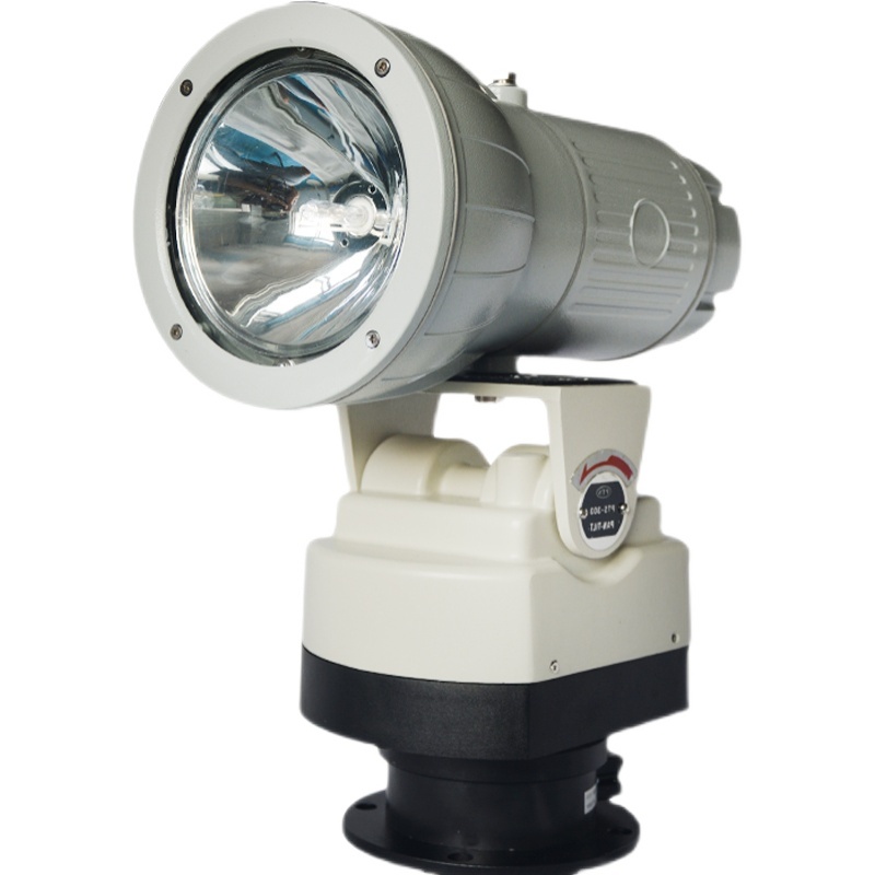 塔吊灯自动巡航220v船用氙气探照灯12v24v强光远程射灯户外照明灯