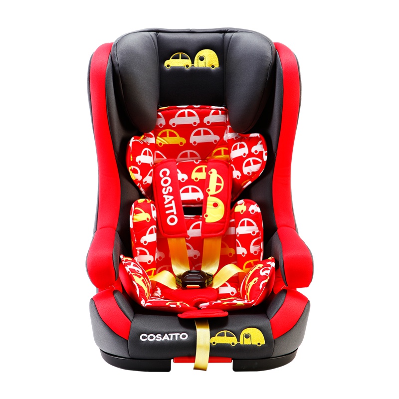 Cosatto儿童安全座椅汽车用宝宝婴儿9个月-3-12岁车载通用便携式isofix小汽车