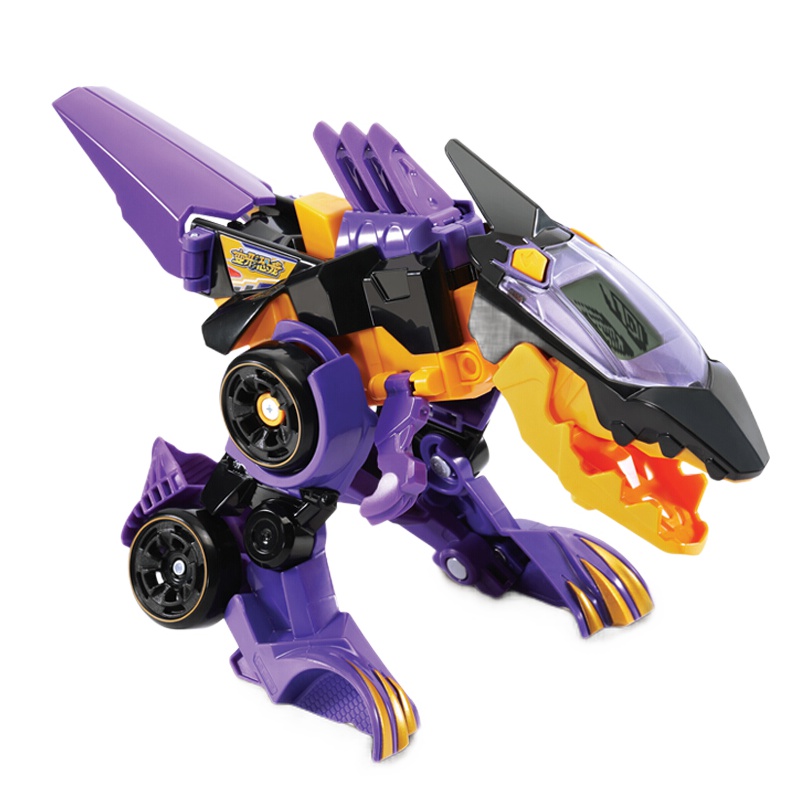 [苏宁自营]伟易达(Vtech) 玩具 变形恐龙- 守护者系列·棘背龙变形机器人汽车百变金刚儿童男孩玩具