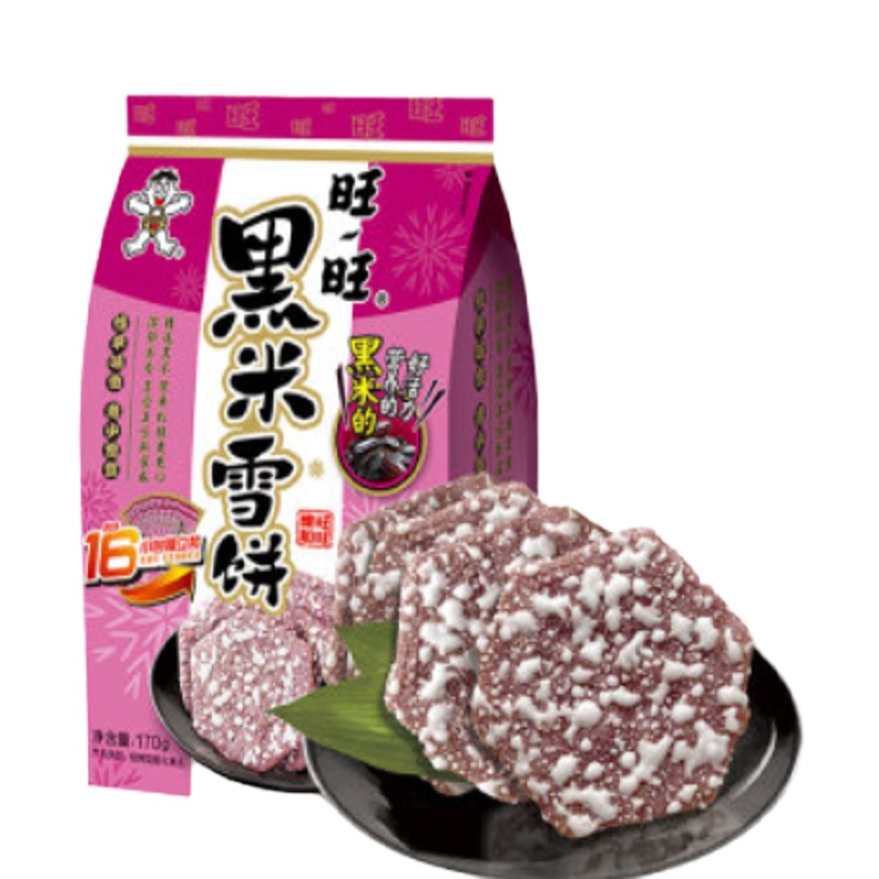 旺旺黑米雪饼170g
