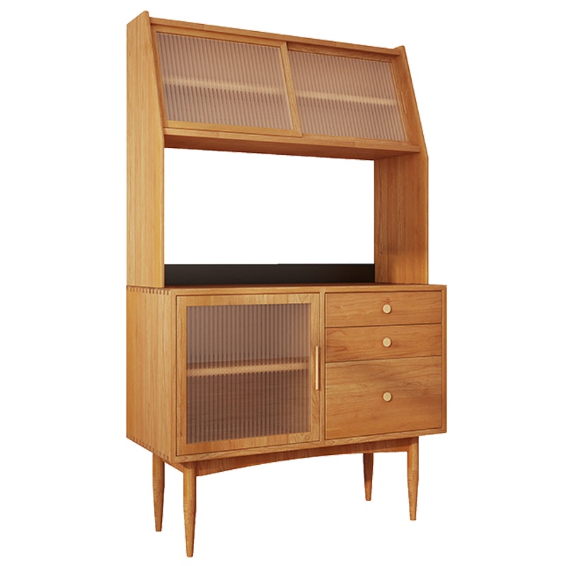 北欧阿斯卡利(ASCARI)餐边柜简约现代小户型客厅酒柜茶水柜日式原木储物柜家具