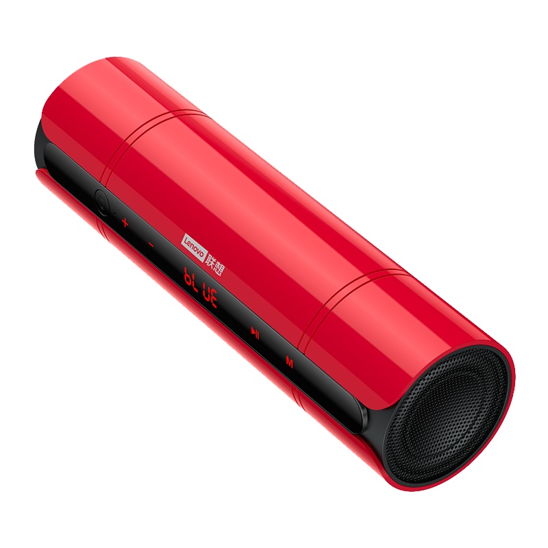 联想(Lenovo) L06 红色 蓝牙音箱 触控版 无线超重低音炮电脑手机通用 3d环绕高音质播放器蓝牙5.0音响