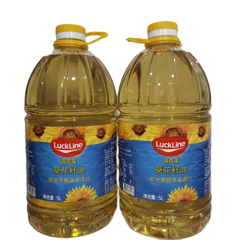 洛克莱系列幸运线葵花籽油乌克兰原装原瓶进口葵花籽油