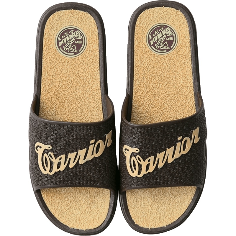回力(Warrior)上海凉拖鞋男_夏季软底户外休闲凉鞋女_厚底浴室洗澡拖鞋 抖音