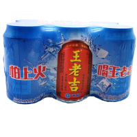 王老吉凉茶310ml*6罐散装