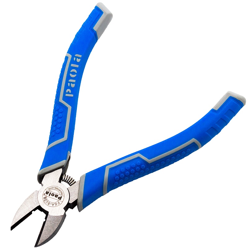 [苏宁自营]保拉(Paola)工具 工业级6寸斜口钳 6160Cr-V 克钢斜嘴钳 鱼嘴钳水口钳 省力6028