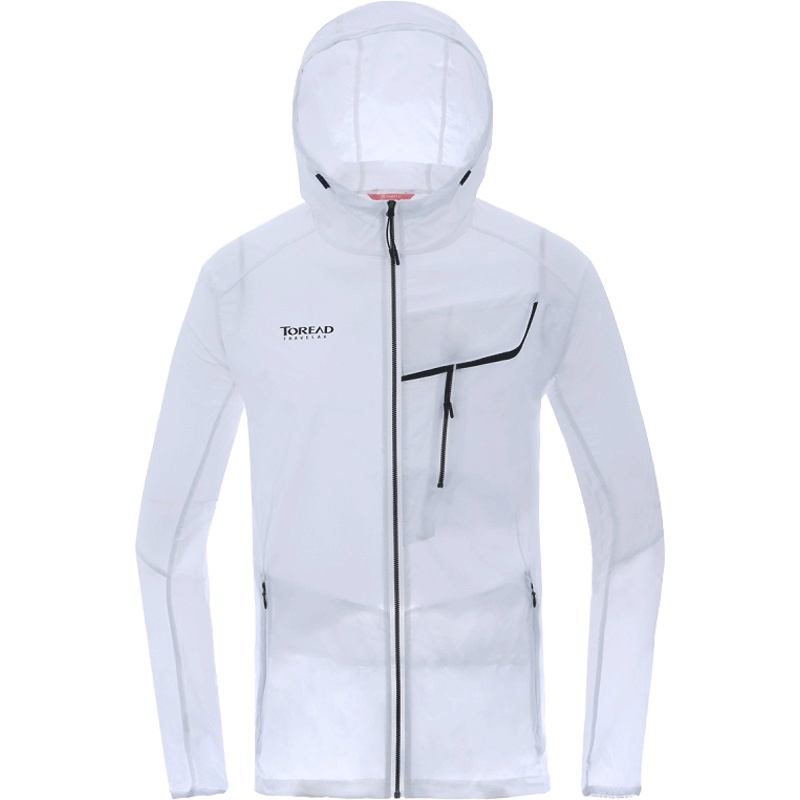 探路者（TOREAD）户外男式TIEF防泼水透气皮肤风衣TAEG81813