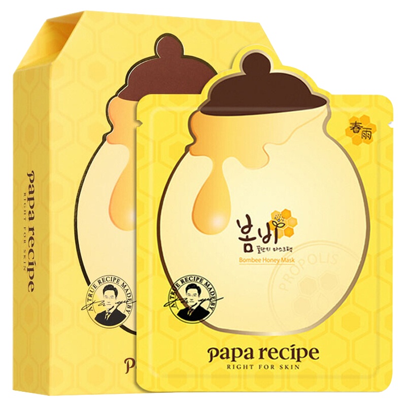 Paparecipe 春雨蜂蜜面膜25g*10片