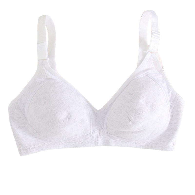 A&Bab内衣 女士文胸 薄款网眼透气无钢圈中老年妈咪文胸