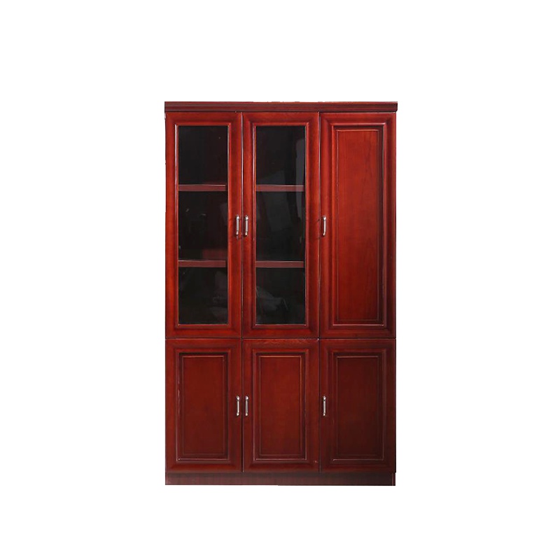 富和美(BNF)办公家具办公室柜文件柜储物柜木质资料柜油漆贴木皮储物柜文件柜19书柜