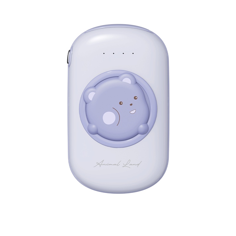 冇心liberfeel暖手充电宝两用小迷你随身二合一自发热手握热手usb便携式女生用10000毫安萌宠联名T56-暖熊