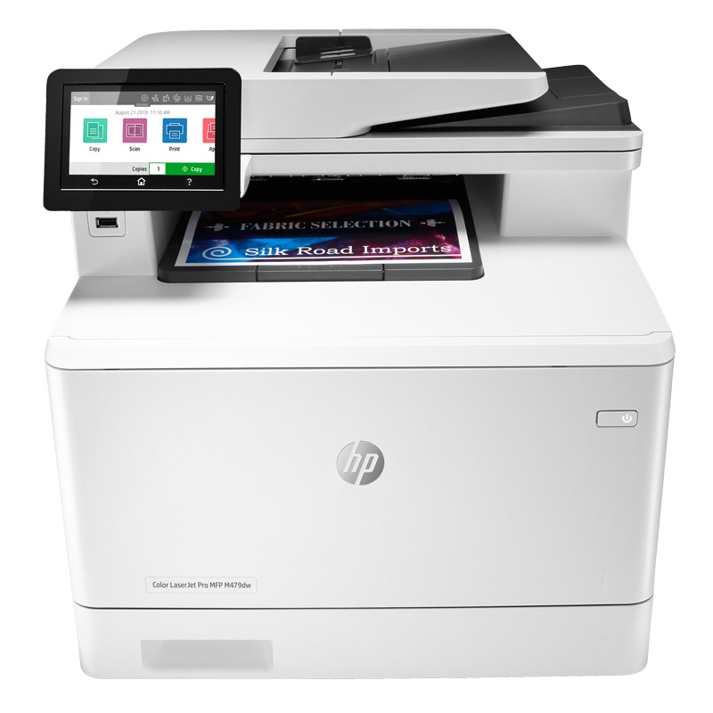 惠普(HP)M479DW A4彩色激光一体机 商务办公 打印复印扫描传真 自动双面打印 无线网络 27页/分 专享服务