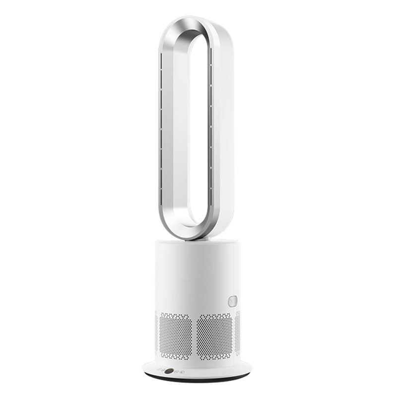 [三合一]美国格库(GRECOOK)TP09白银色 无叶风扇家用电扇智能电风扇塔扇台式落地扇空气净化冷暖两用家用暖风机