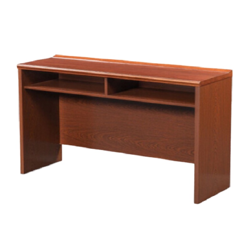 双人会议条桌 1200*400*760 油漆实木贴皮培训台接待会议长条桌(国标)