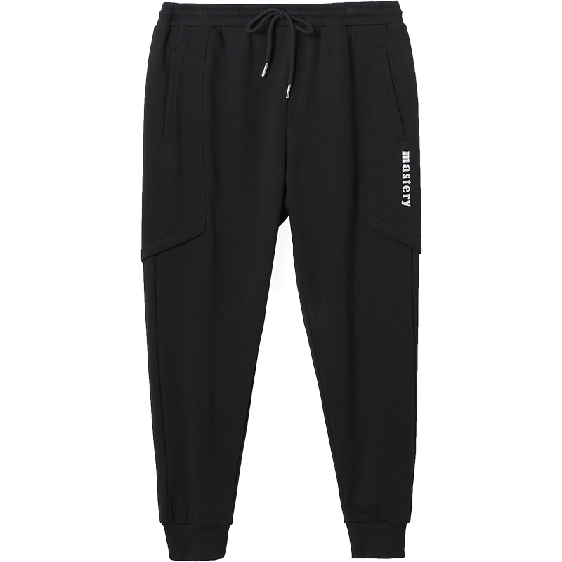 AZZ901420E-拓路者休闲裤男春秋款卫裤韩版修身小脚束脚运动针织男裤裤子潮流