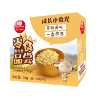 方广 儿童零食品尝装 31g/盒 饼干+小馒头+蛋卷+肉酥