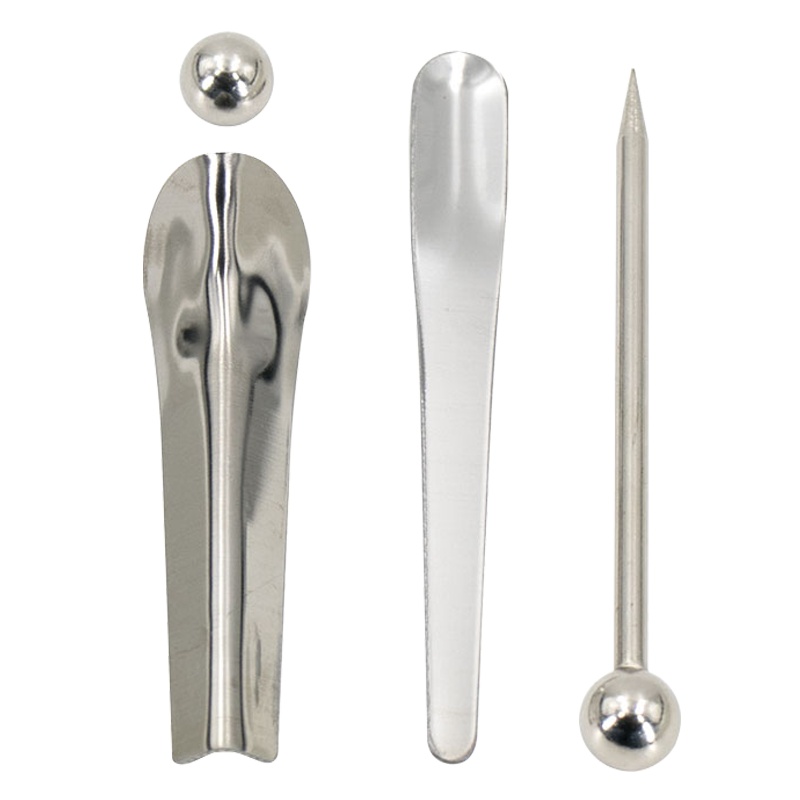 冰禹 BY-71（2套装）多功能美缝清洁工具 阴阳角 开槽器 清缝锥 带压缝滚珠 开孔球组合套装