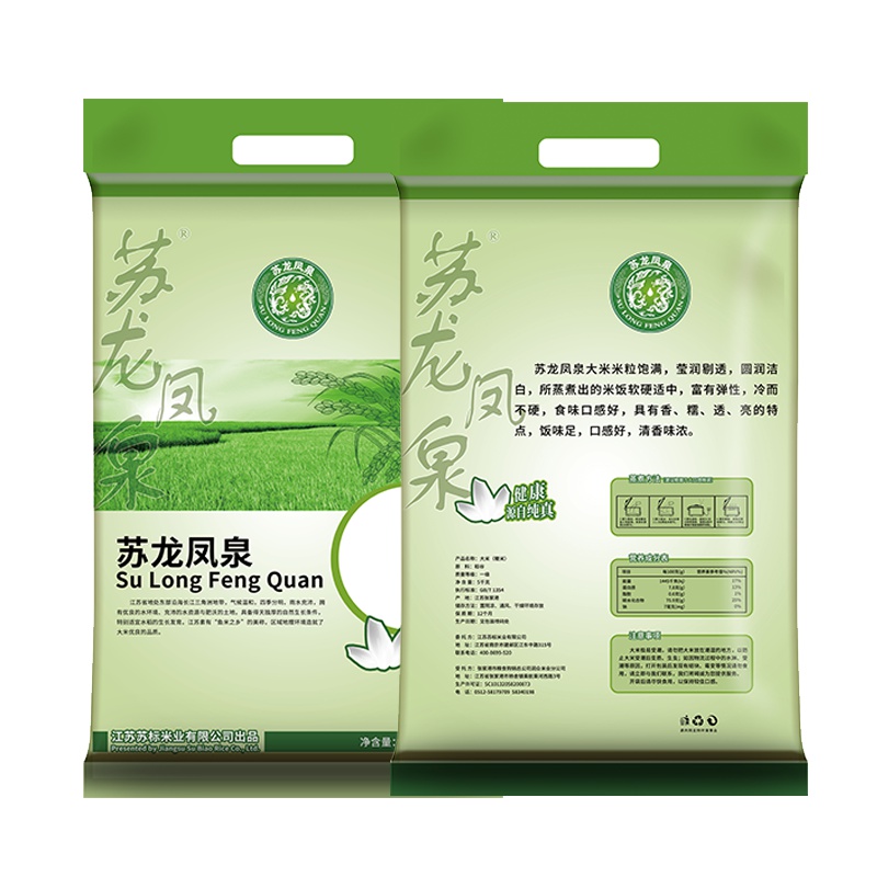 苏龙凤泉 5KG 粳米 袋装