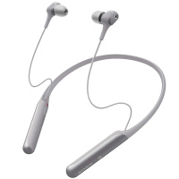 [王俊凯同款]索尼(SONY) WI-C600N 颈挂入耳式无线蓝牙降噪耳机 灰色