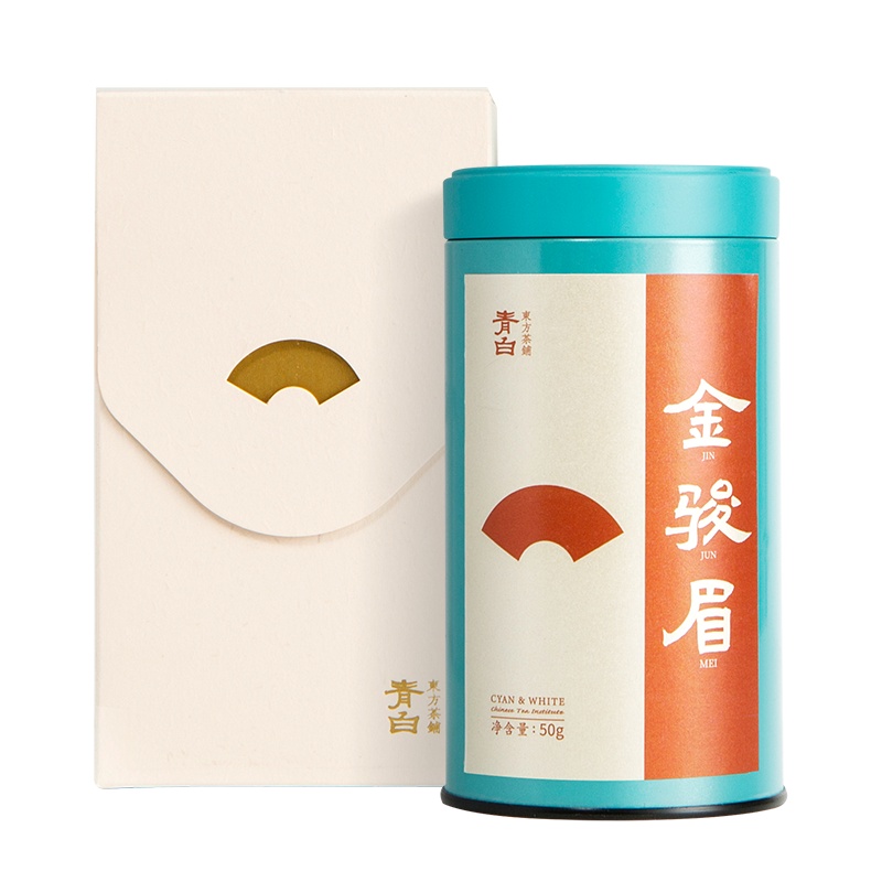 卢正浩金骏眉茶叶 特级正宗武夷山原产散装红茶 青白系列罐装50克