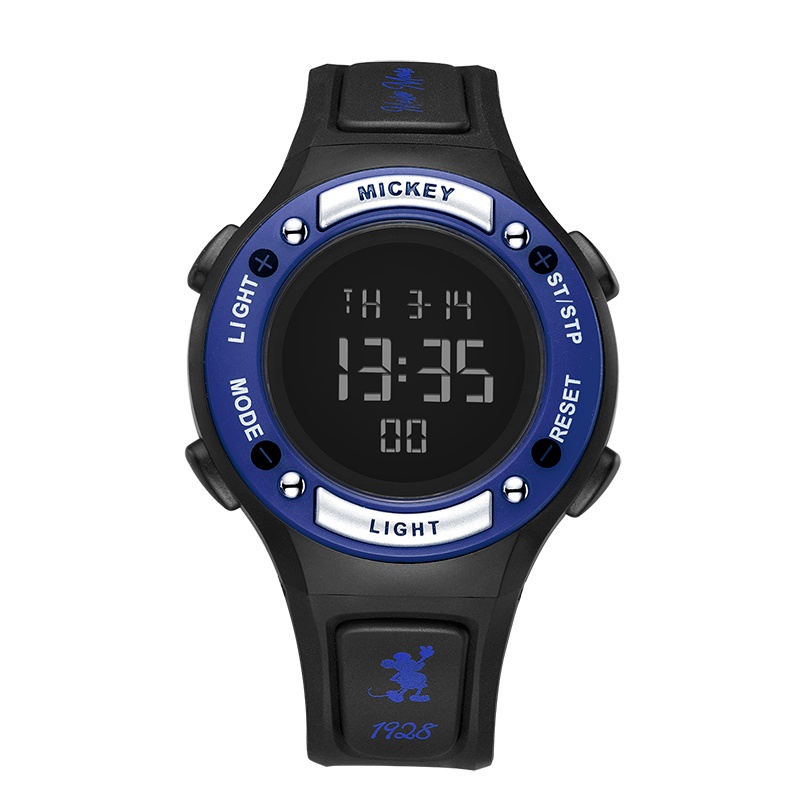 迪士尼儿童手表男孩男童初中学生小学生高中生青少年男生50米防水大屏数显运动多功能夜光闹钟电子表