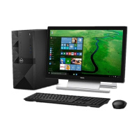 戴尔DELL 成就3669-R33N8B商用办公台式电脑整机七代i3-7100处理器 wifi 蓝牙 23.8寸显示器