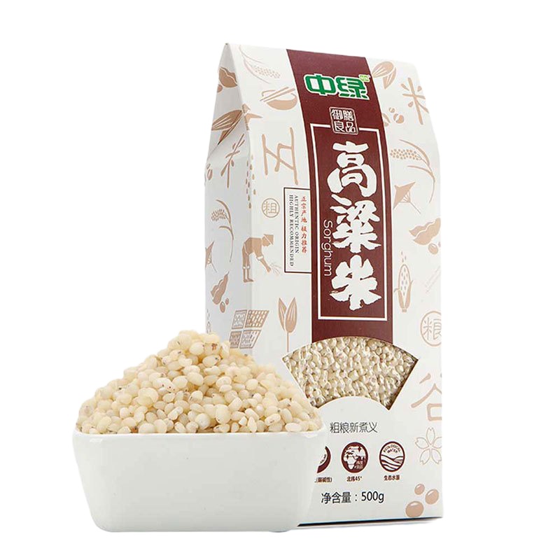 WQSC中绿东北五谷杂粮农家自产薏仁米400g+高粱米500g+燕麦米440g