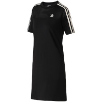adidas阿迪达斯三叶草女装运动休闲圆领套头连衣裙DU9944