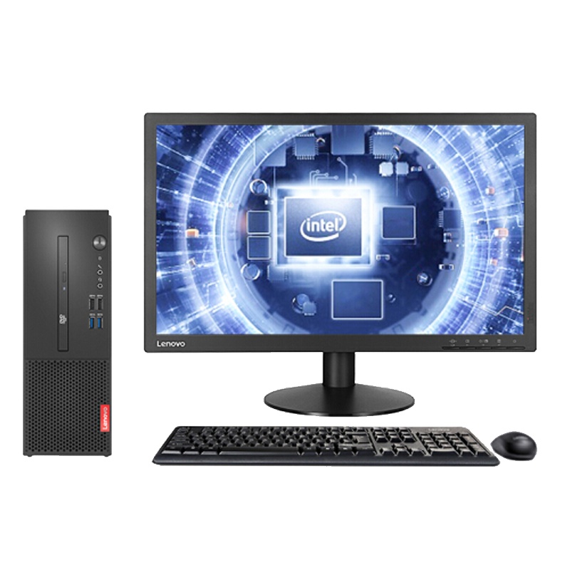 联想(Lenovo)启天M420C 台式电脑 19.5英寸屏(I5-8500 4G 1T 集显 刻录 W10H 云教室)