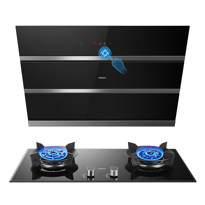 老板(ROBAM)烟灶套餐 油烟机灶具套餐 烟灶套装 厨电套装 20m³吸烟机灶具套装 27N0+57B0X 天然气