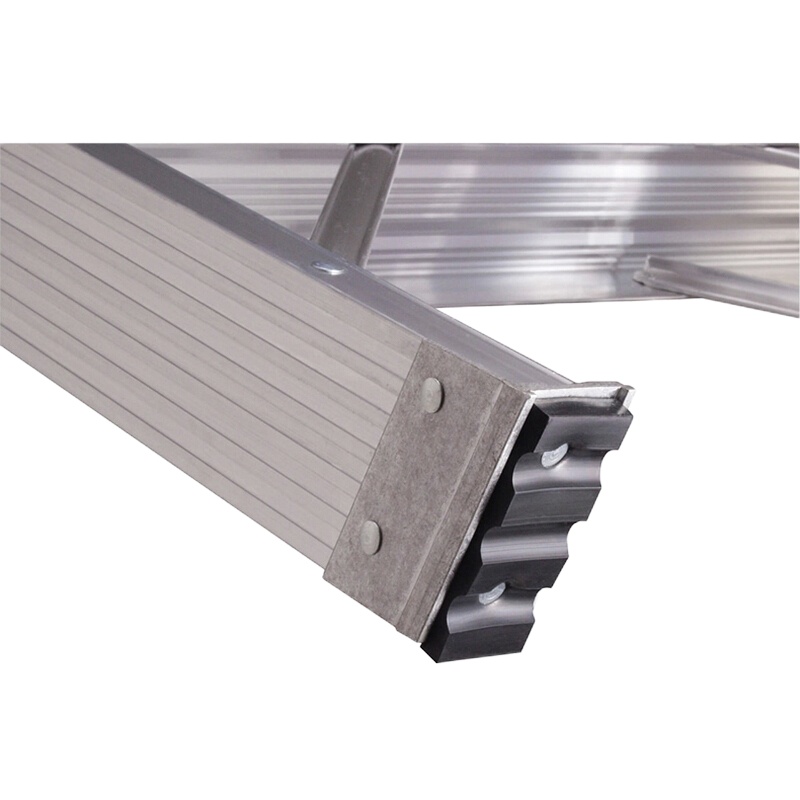 稳耐 家用梯 铝合金梯子双侧折叠梯3.7米梯子工程梯十二步人字梯工业梯T3512AS楼梯 进口品牌