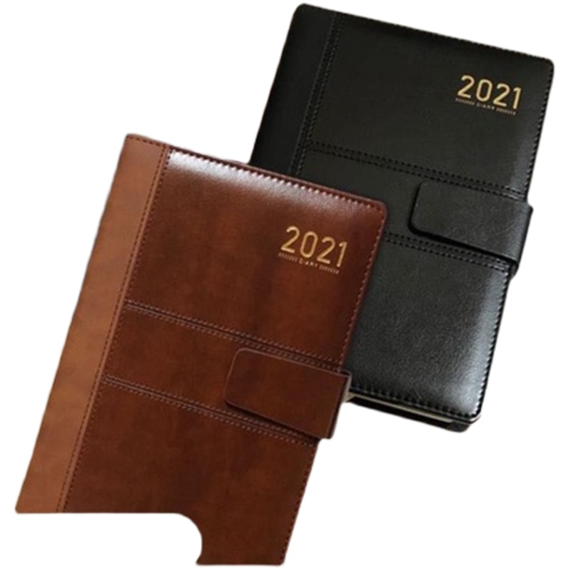 金派 年历日记本 190*260 180张/360页 黑色