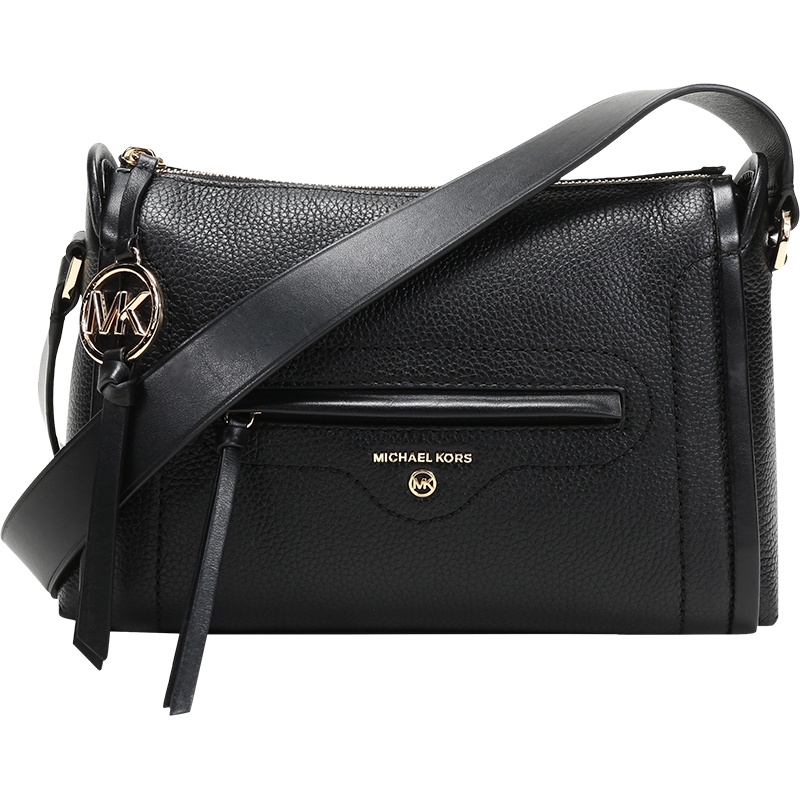 MICHAEL KORS 迈克·科尔斯 MK女包 CARINE系列皮革 单肩斜挎包大号 32S0GCCC7L