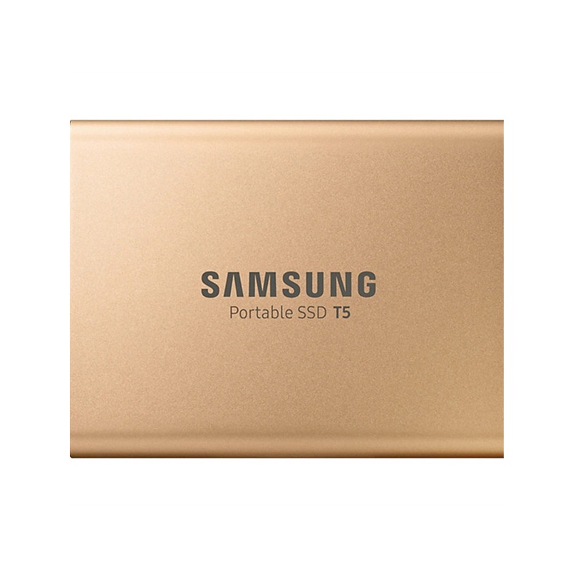 三星(SAMSUNG) 1TB Type-c USB3.1 移动硬盘 固态（PSSD）T5 金色