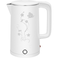 妖怪电热水壶家用断保温宿舍快壶304不锈钢一体全自动开水烧水壶_2L黑色普通款(eSC)