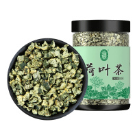 宁安堡荷叶茶正品干荷叶茶粒纯花草茶微山湖可搭冬瓜罐装