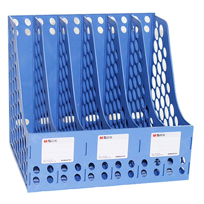 晨光(M&G)ADM94741B六联文件栏 书架文件架文件框 资料架 文件座书框 办公收纳用品