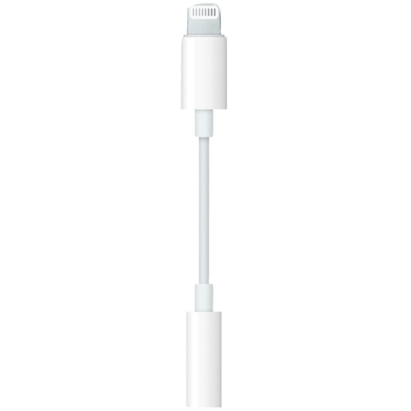 苹果Apple 原装Lightning转3.5mm 耳机转接头 白色其他 MMX62FE/A