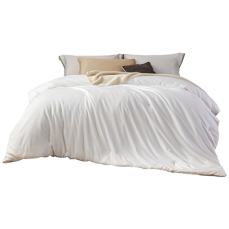 罗莱家纺秋冬被子被芯秋冬新品双人床大提花蚕丝四季被加厚保暖