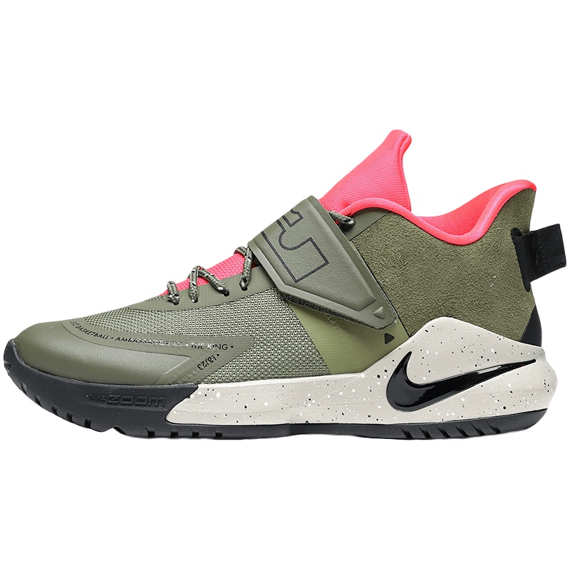 【自营】NIKE男鞋篮球鞋詹姆斯使节12代缓震湖人色运动鞋BQ5436