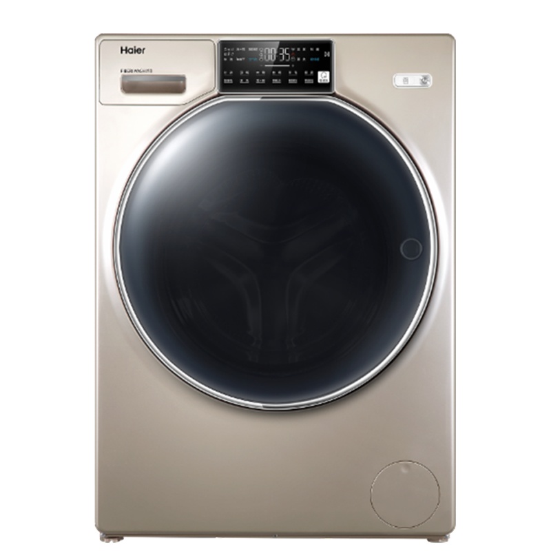 海尔(Haier) 10公斤 滚筒洗衣机洗烘一体 直驱变频 空气洗 紫外线除菌 大筒径FAW13HD998LGU