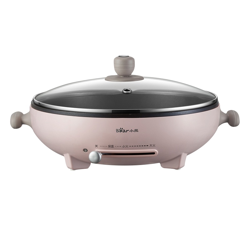 小熊(Bear)电饼铛三明治机家用早餐机轻食机全自动华夫饼机吐司压烤机双面加热烤锅不粘锅电煎锅 DBC-D12C1