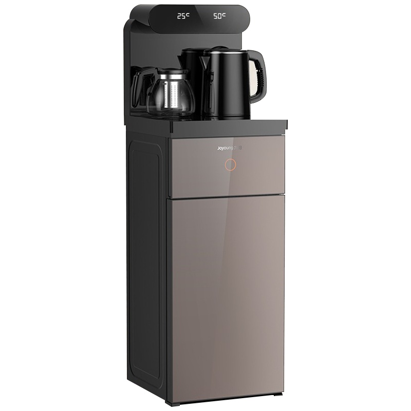 九阳(Joyoung)茶吧机 家用全自动 饮水机下置水桶 立式 冷热款 高端轻奢饮水机JCM 63L