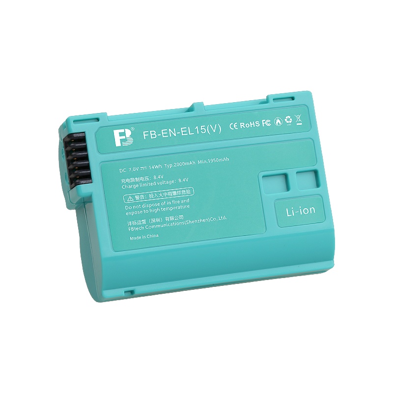 沣标蒂芙尼蓝EL15V尼康Z6电池D7000 D750 D7100 D7200 D810 Z7 D800E D850