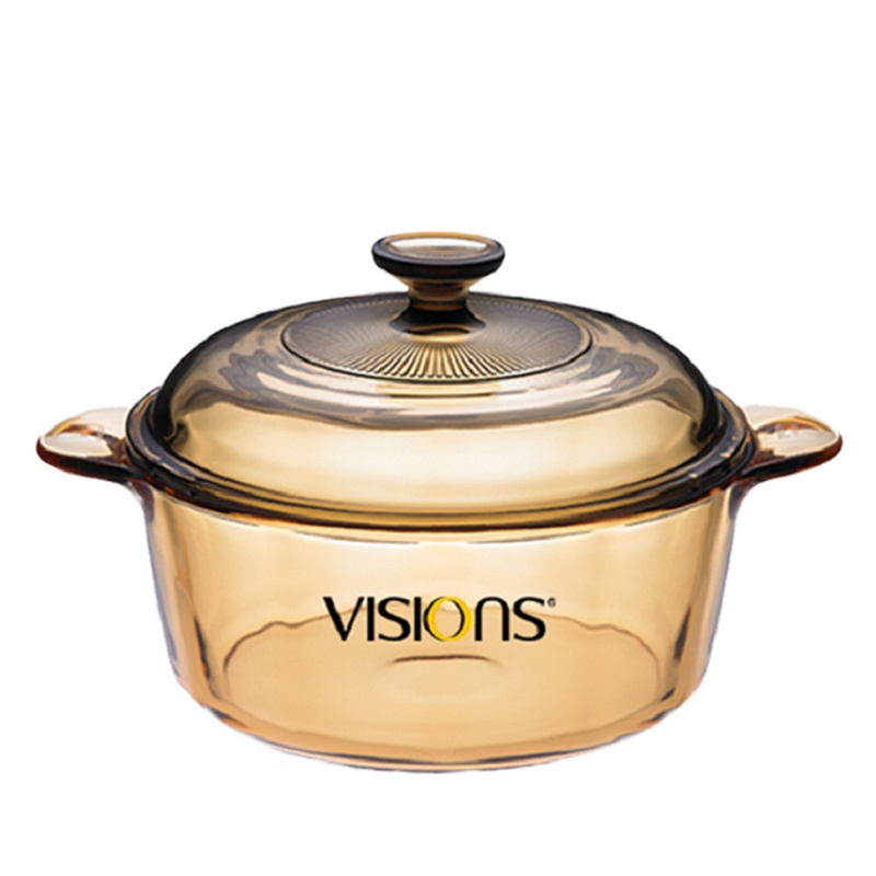 康宁晶彩透明锅2.25升深锅泡沫包装 VS-22